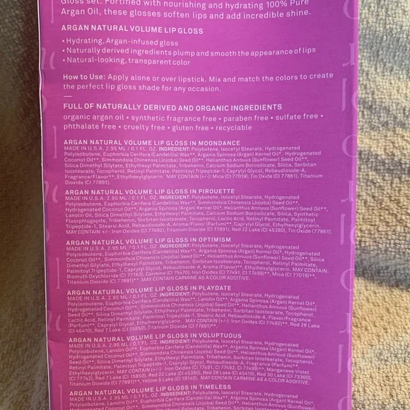 New Six Lip Glosses by Josie Maran